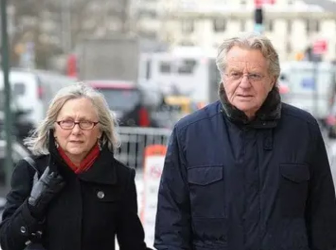 Micki Velton with her ex-husband, Jerry Springer
