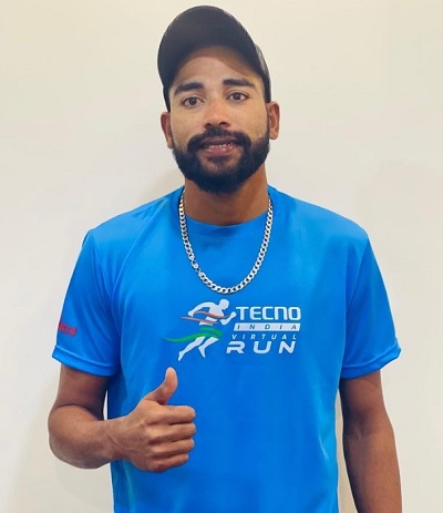 Mohammed Siraj is presently playing for Royal Challengers Bangalore