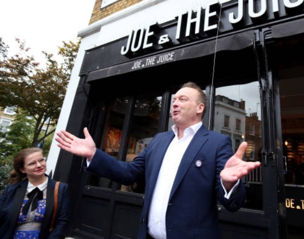 Orlando Plunket Greene during the plaque unveiling on the King's Road