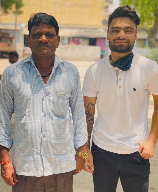Rinku Singh's father Khanchandra Singh