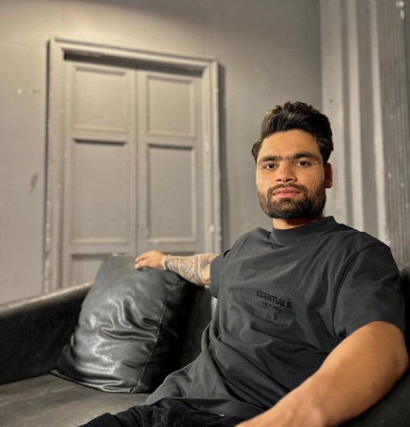 Rinku Singh's net worth is around Rs. 6.12 crores