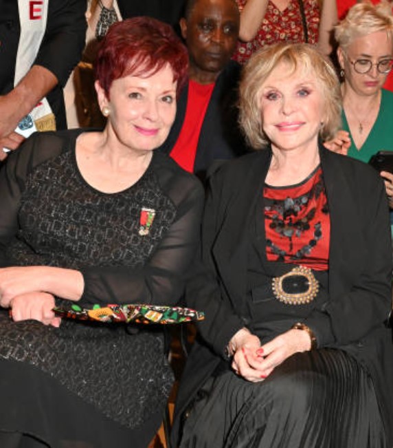 Sophie Darel with Fabienne Thibeault (co-actor)