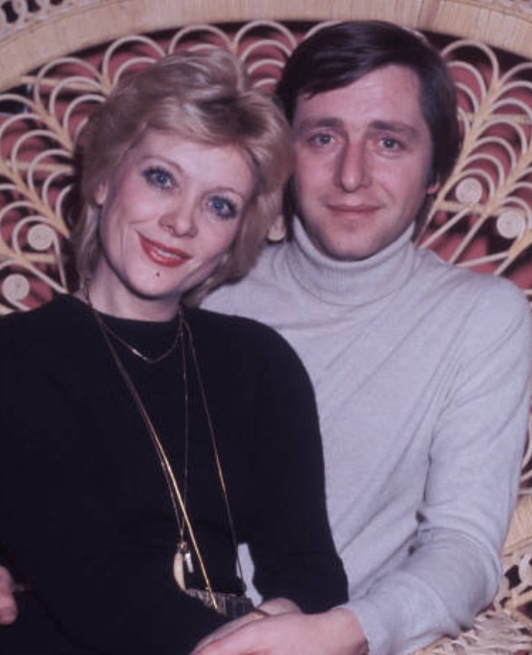 Sophie Darel with her ex-husband, Bernard Golay