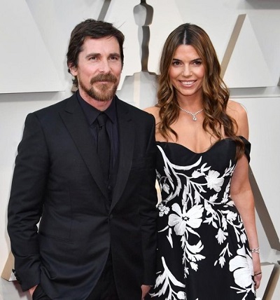 Christian Bale with Sibi Blazic