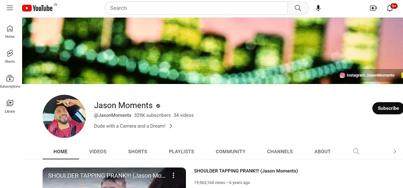 Jason Moments YouTube