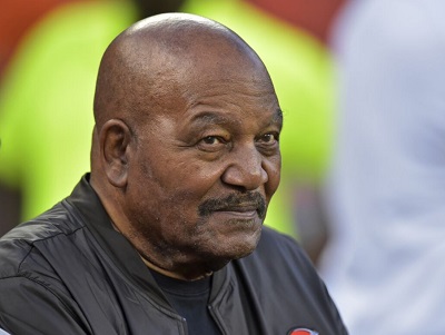 Jim Brown was a well known footballer, Hollywood star, and civil rights activism