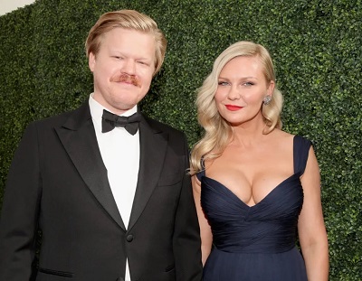Kirsten Dunst with her husband Jesse Plemons