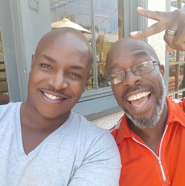 Neko Sparks with co-actor, Parnell Damone Marcano
