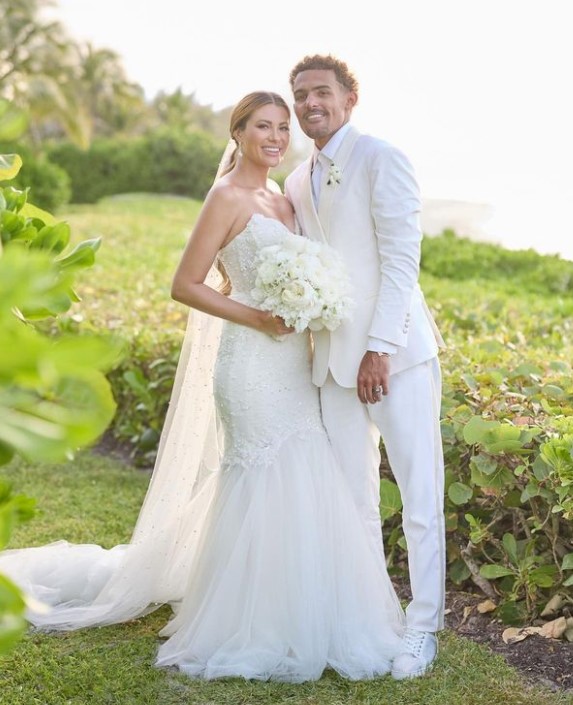 Shelby Miller and her husband got married on July 22, 2023