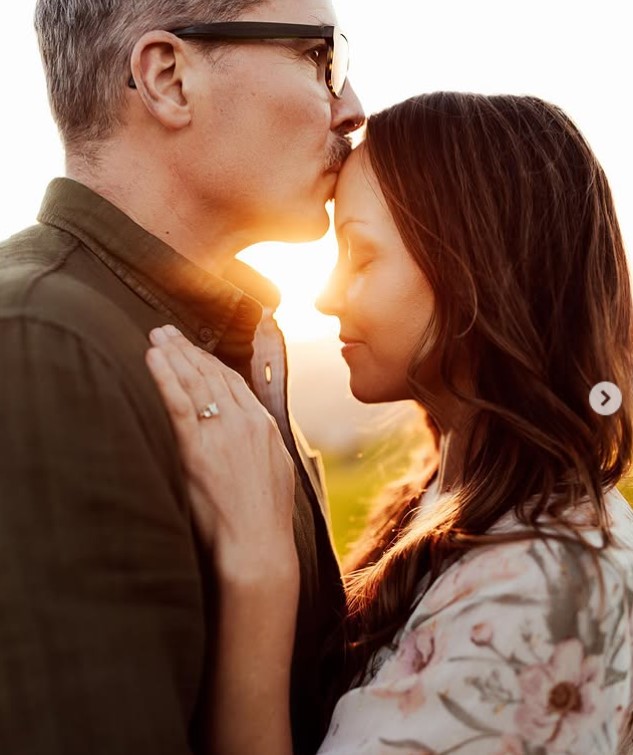 Juliet Tablak with her husband