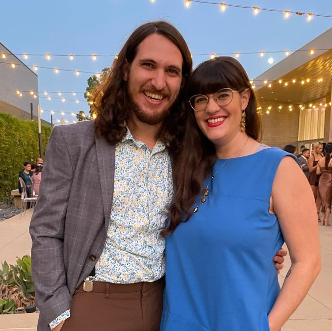 Sidneyraz with his wife