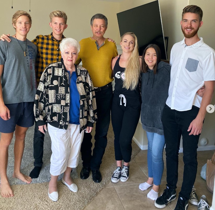 Christopher Ryan with his family