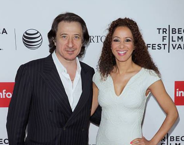 Federico Castelluccio with his wife