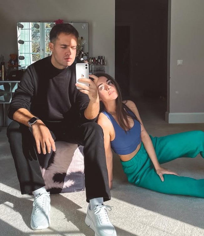 Bedirhan Soral with his sister