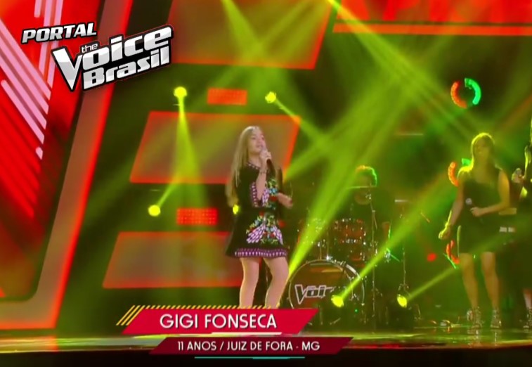 Gigi Fonseca participated in The Voice Brasil