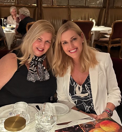 Tiffany Dowd with her sister