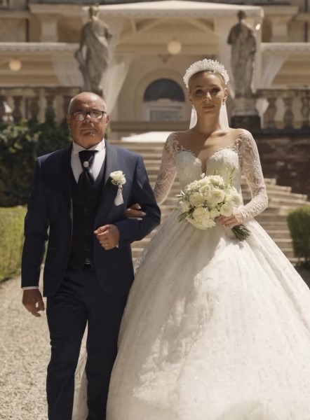 Vittoria Ottaviano with her dad
