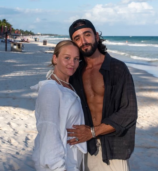 Kashira Whiteley with her husband
