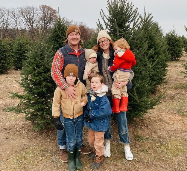 Brianna Heiligenthal with her family
