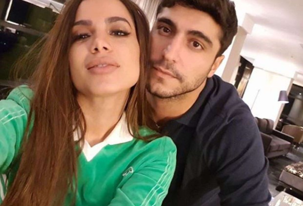 Thiago Magalhaes with his ex-wife Anitta