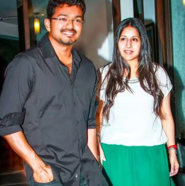 Sangeeta Sornalingam and her husband