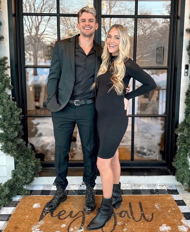 Savannah Soutas with her husband