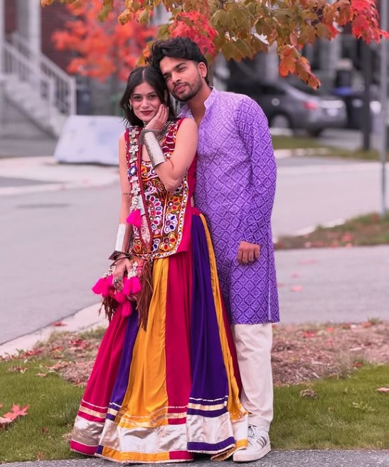 Shalini Suthar with her boyfriend