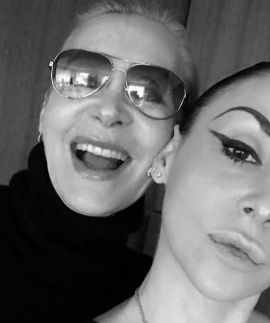 Stefanie Renoma with her mom