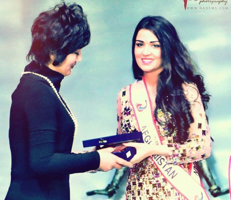 Bahari Ibaadat crowned as Miss Afghanistan 2014