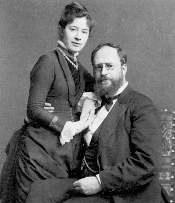 Ernst Herter with his wife Elisabeth