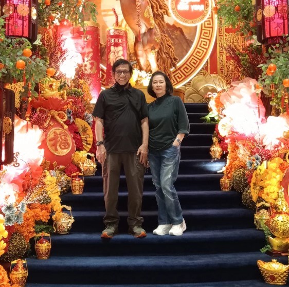 Malvino Fajaro's parents