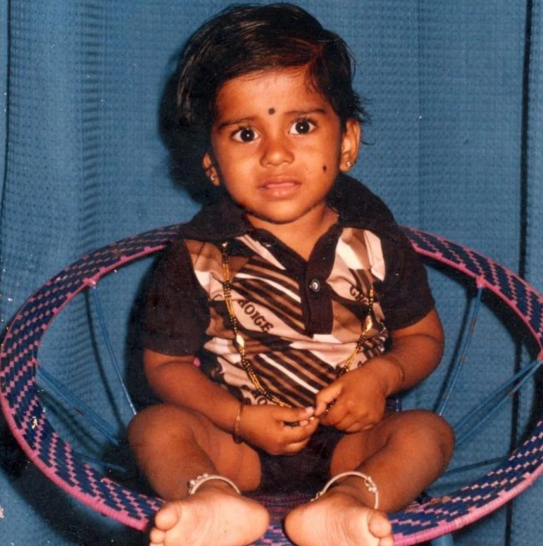 Rajkumar Manoharan's childhood image