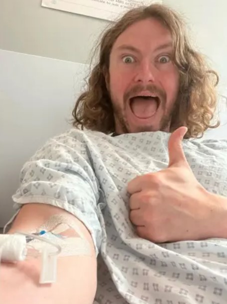 The doctors have given Iain just three years to live even after he underwent brain surgery