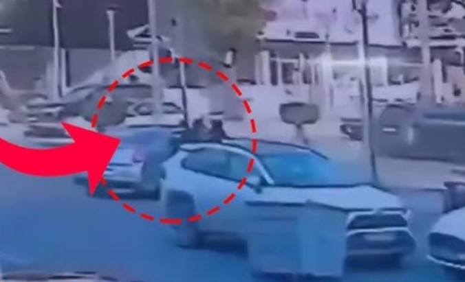 A CCTV footage of Shelly Kittleson’s kidnapping