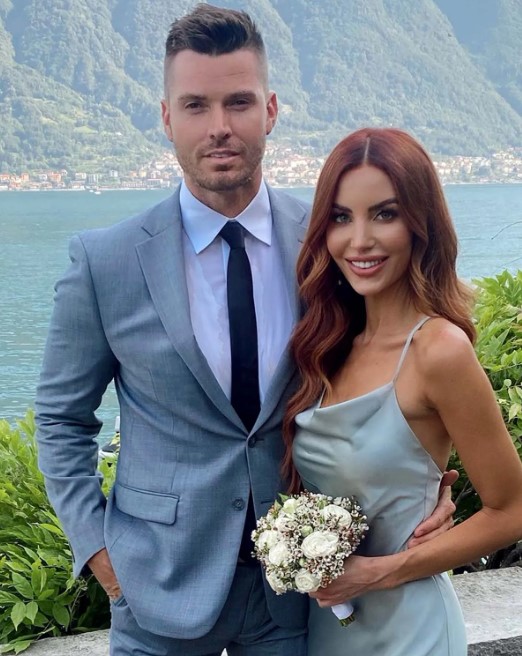 Amanda Mertz with Luke Pell