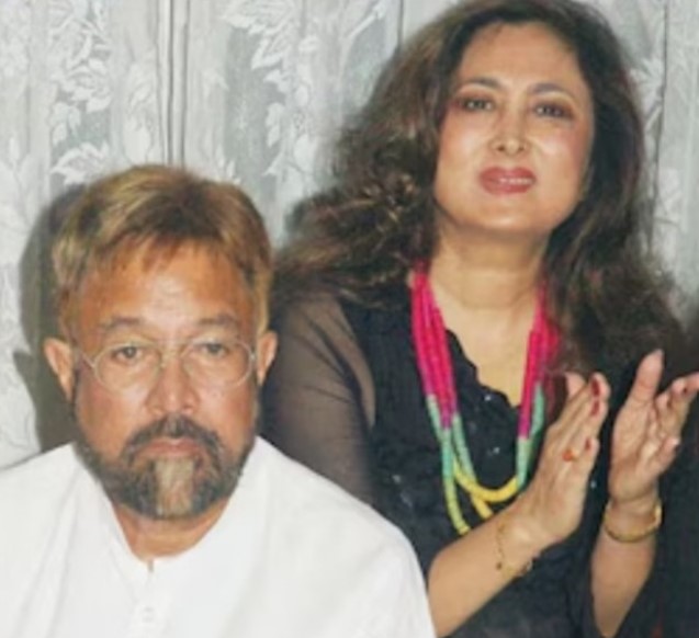 Anita Advani with Rajesh Khanna