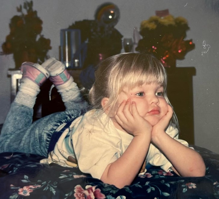 Brooke Ence's childhood image