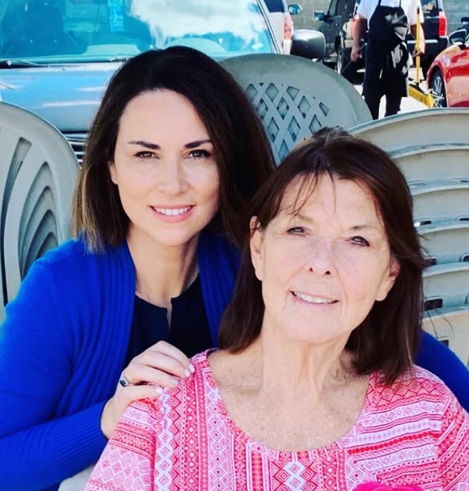Heidi Przybyla with her mom