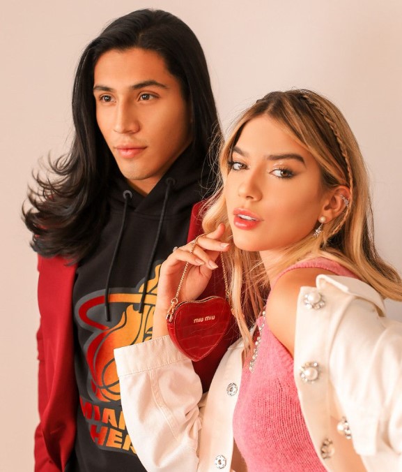 Jordanna Maia with Juan Guedes