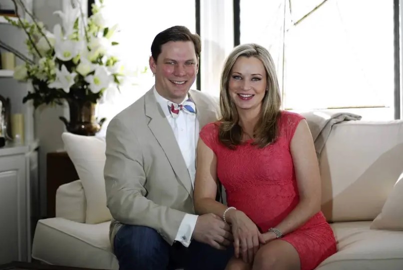 Sandra Smith with her husband