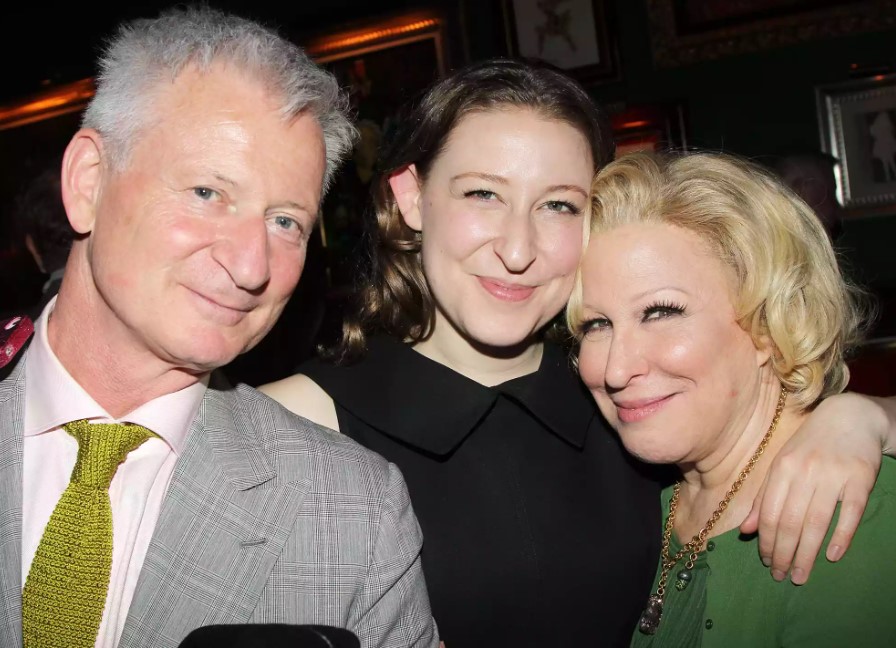 Sophie von Haselberg with her parents