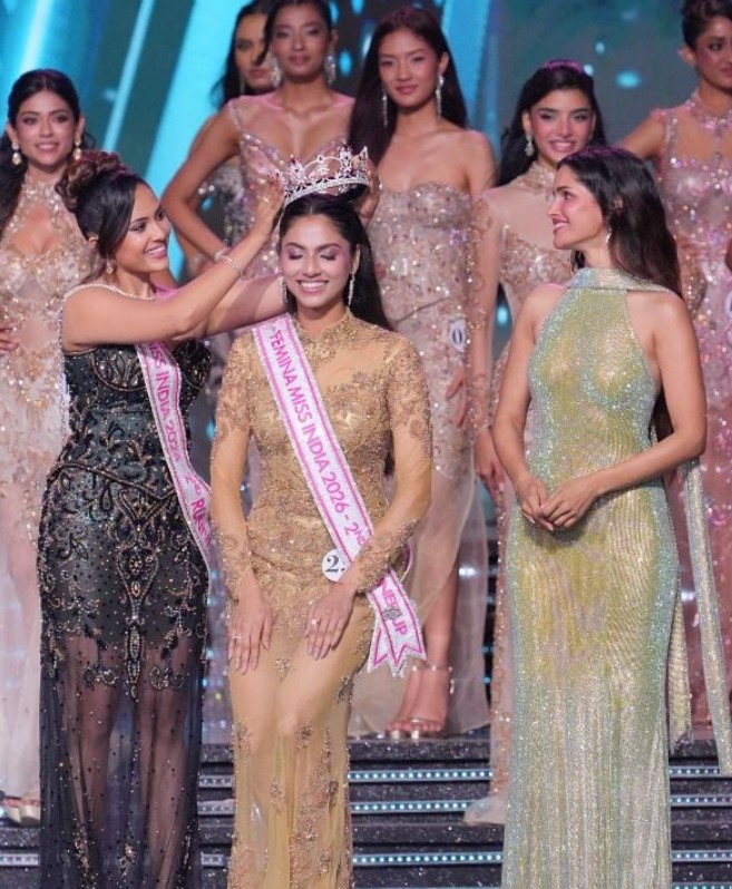 Sree Advaita G crowned as Femina Miss India 2026 2nd Runner-up at KIIT Bhubaneswar 61st Femina Miss India