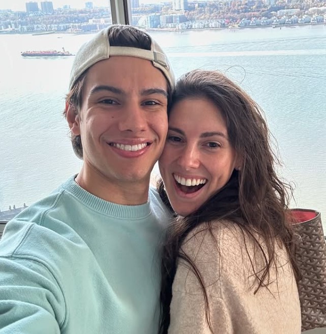 Tiler Peck with her husband