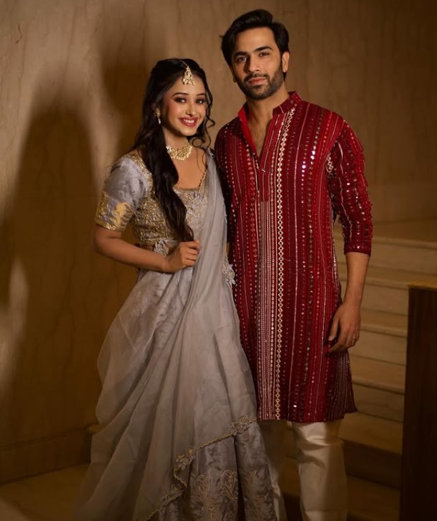 Tina Ann Philip with her husband