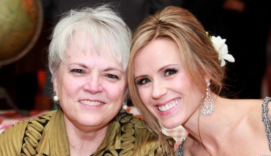 Trista Sutter with her mom