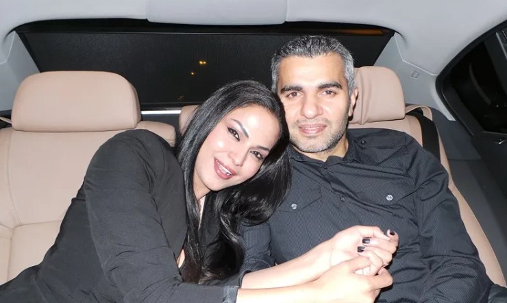 Umar Farooq Zahoor with Veena Malik