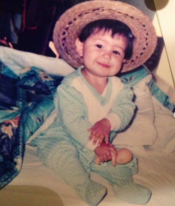 Ximena Martinez's childhood image