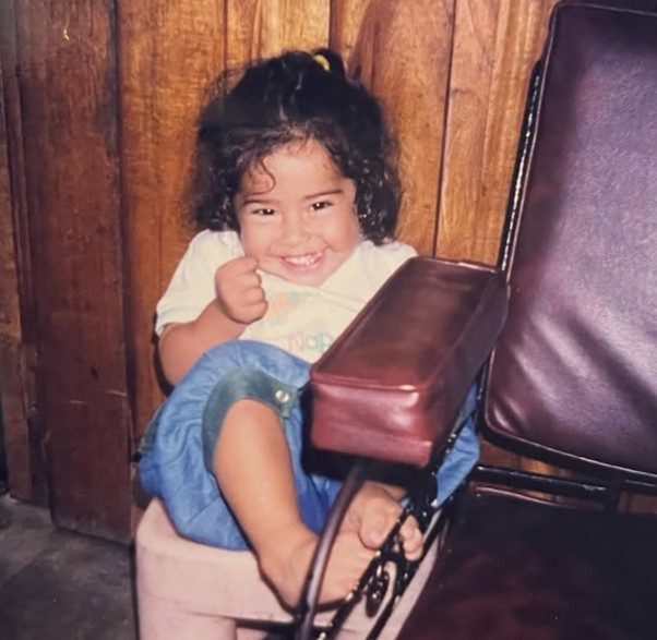 Alisson Staff's childhood image