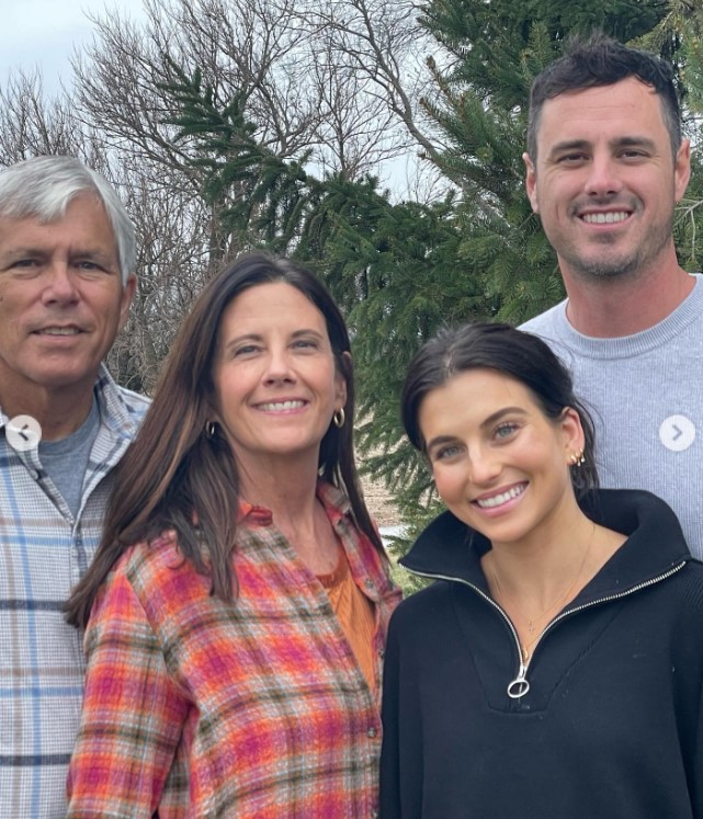 Ben Higgins with his family