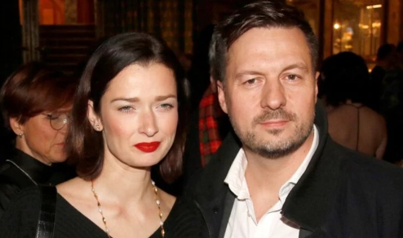 Marika Soposka with her husband